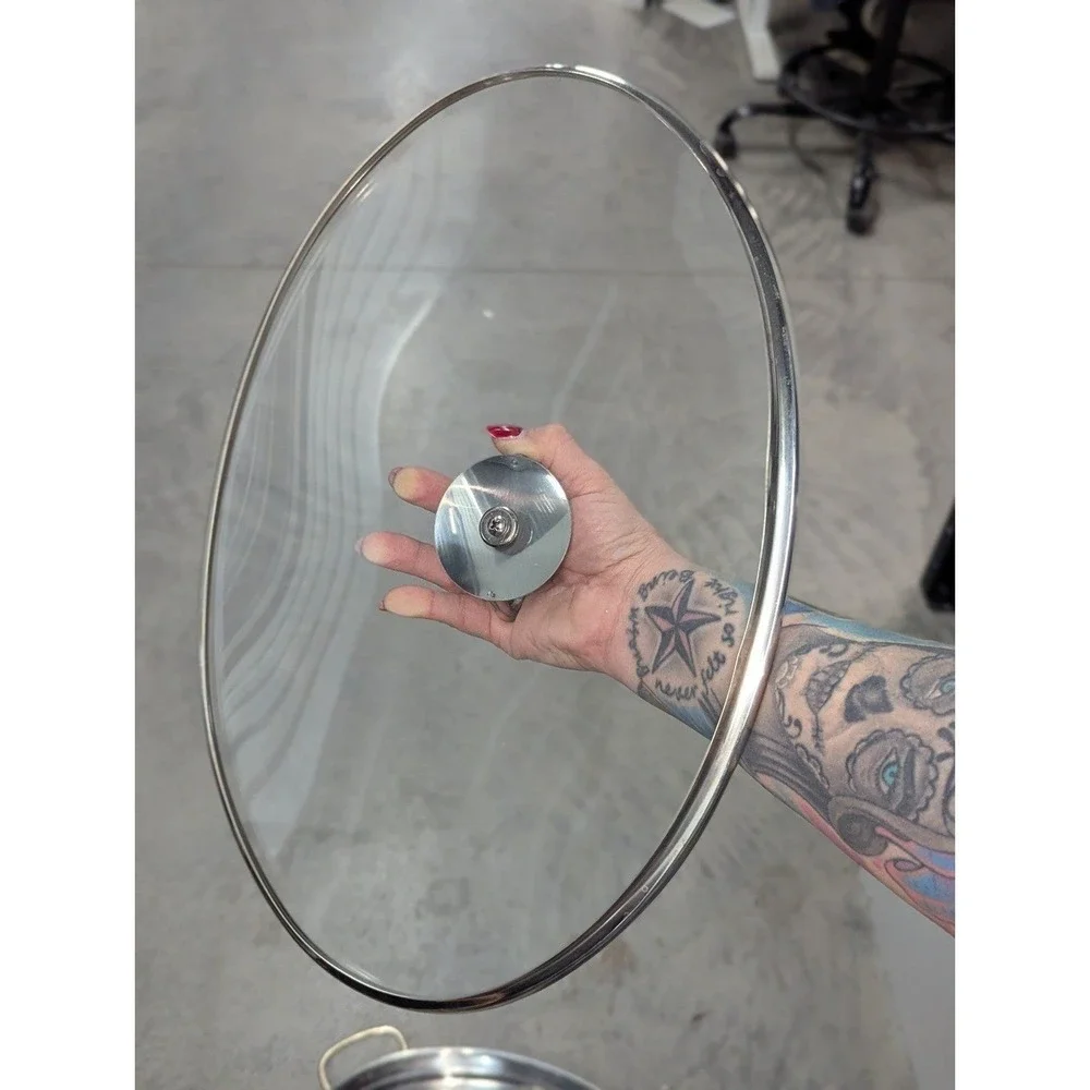 Chefcore Berndes Induction Plus Stainless Steel‎ Saute Pan w Lid